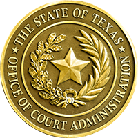 Seal of the Texas Office of Court Administration