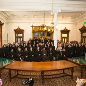 Texas Female Judges In Original Texas Supreme Court Room 2015