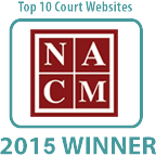 NACM Top 10 Websites 2015 badge