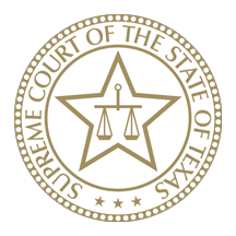 Icon (Supreme Court Of Texas Seal IPG 0610 Gold)