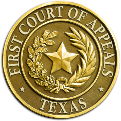 Seal of the First Court of Appeals