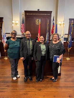 Bexar County Veterans Court team members